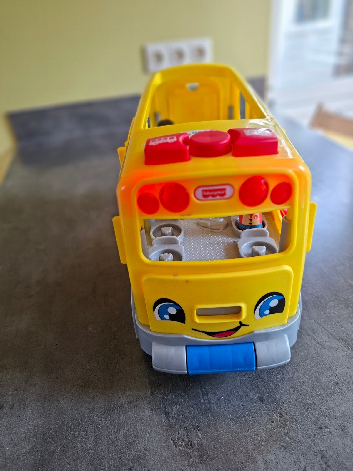 Fisher-Price Little People Schoolbus met figuren, Ophalen of Verzenden, Zo goed als nieuw