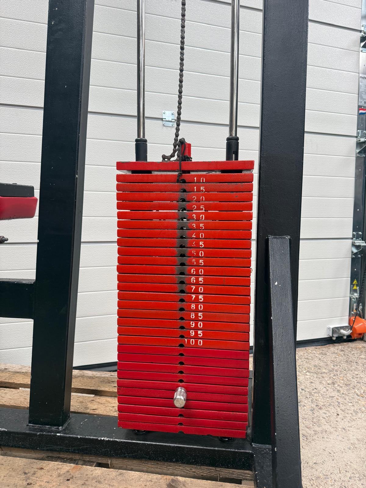 Panatta Fantastic Lat pulldown/ latzug/ 150 kg stack, Sport en Fitness, Ophalen, Gebruikt, Overige typen, X