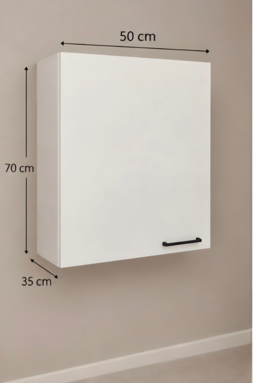 Bribus bovenkasten wit essen, 2 stuks 50 x 70cm, Huis en Inrichting, Ophalen, Gebruikt, 100 tot 150 cm, Wit