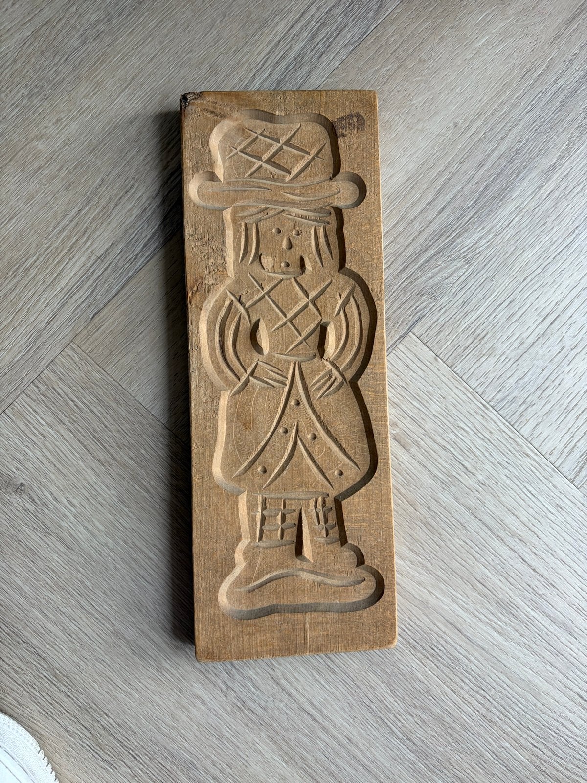 Houten koekplank met figuur, Ophalen of Verzenden