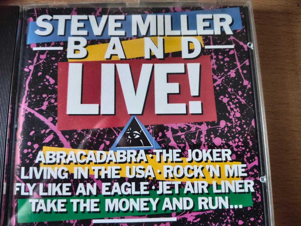 Steve Miller Band - Live! CD (1991), Cd's en Dvd's, Ophalen of Verzenden, 1990 - 1999, Gebruikt