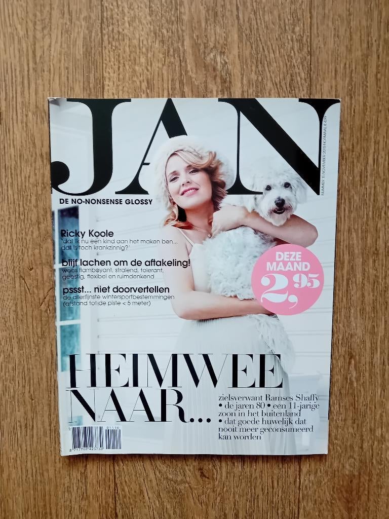 Tijdschrift JAN, Verzamelen, Tijdschriften, Kranten en Knipsels, Ophalen of Verzenden, 1980 tot heden, Nederland, Tijdschrift