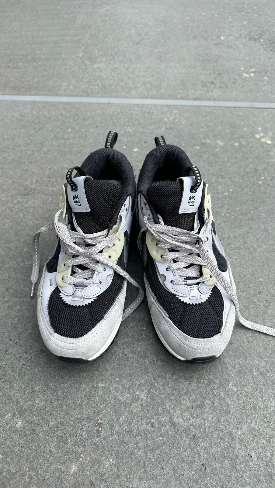 Nike Air Max mt 40 zgan, Zwart, Ophalen of Verzenden, Sneakers of Gympen, Zo goed als nieuw