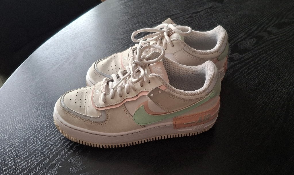 Nike Air Force 1 Low Shadow White, Wit, Nike, Ophalen of Verzenden, Sneakers of Gympen