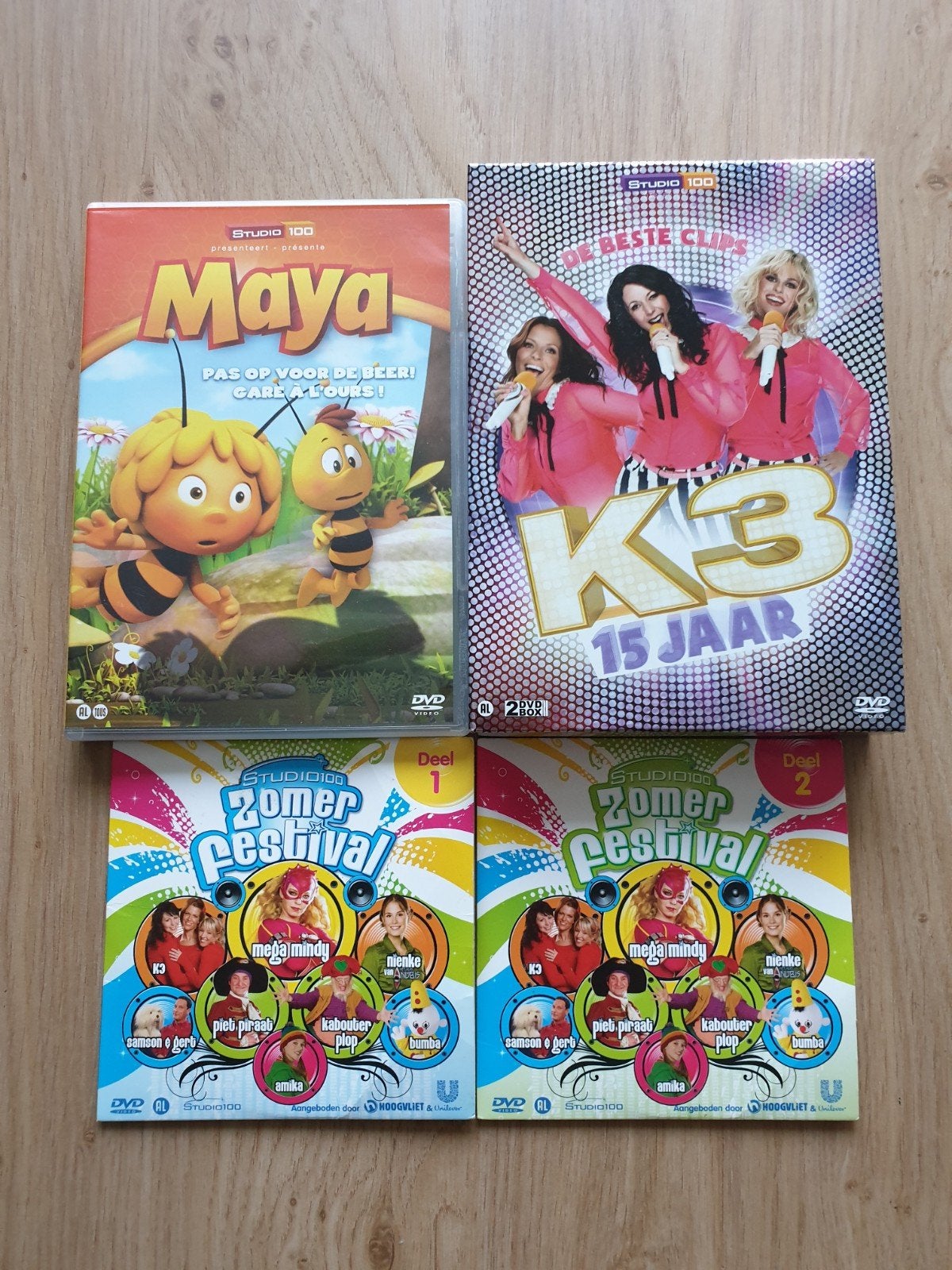Diverse kinder dvd's, Ophalen, Gebruikt, Animatie, Alle leeftijden