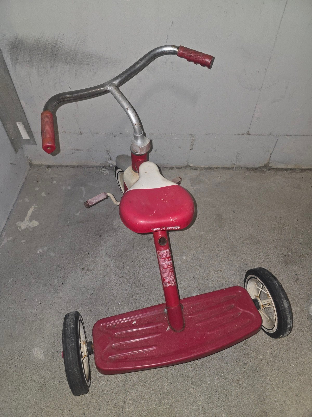Vintage Radio Flyer driewieler - Klassiek rood design, Ophalen, Gebruikt