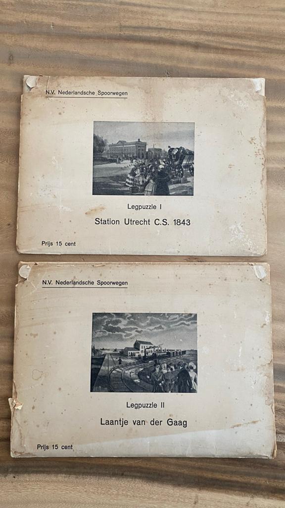 NS Legpuzzels uit 1939, Ophalen of Verzenden, Gebruikt, Trein, Overige typen