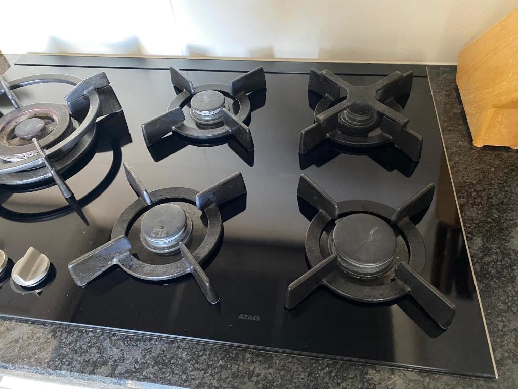 Atag gaskookplaat, Ophalen, Zo goed als nieuw, Inbouw, Gas