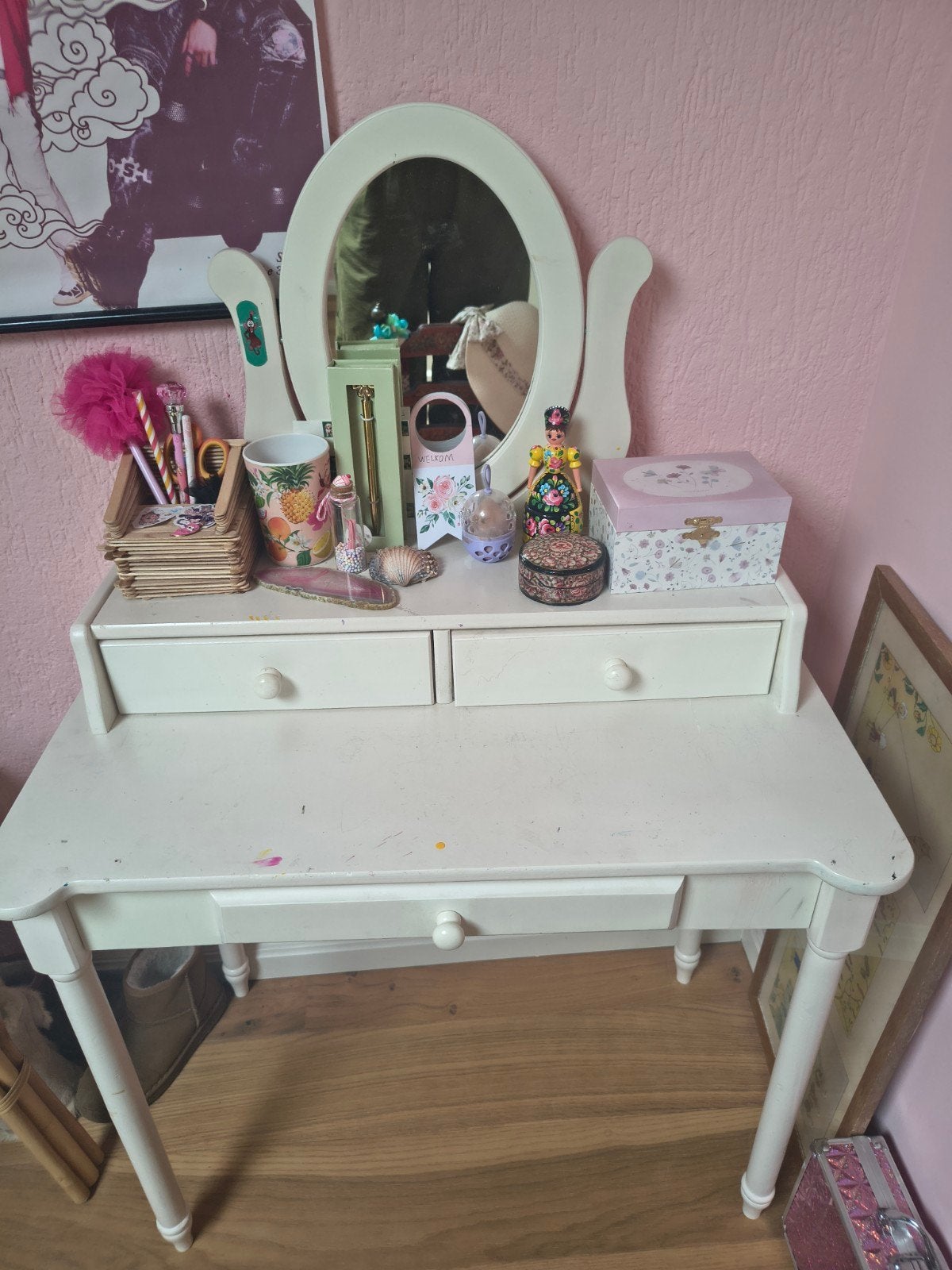 Make up tafeltje, Huis en Inrichting, Ophalen, 50 tot 100 cm, Minder dan 100 cm