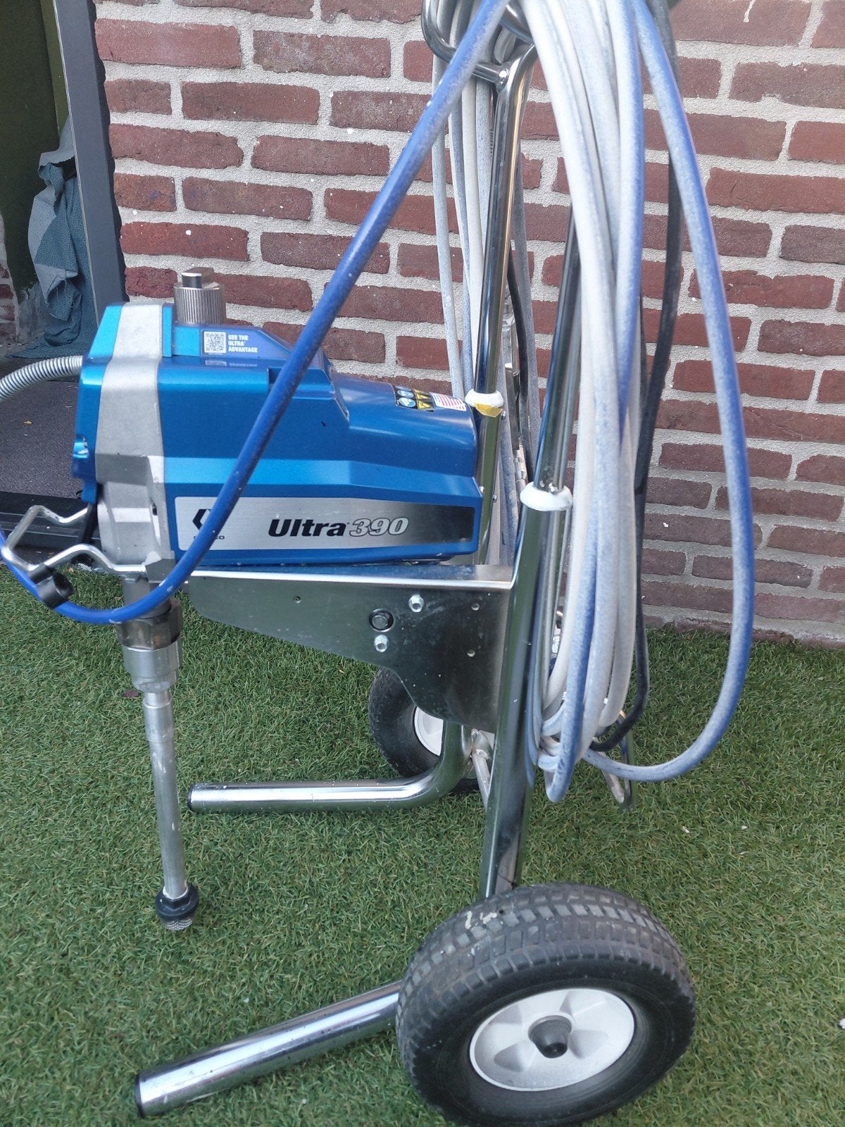 te koop,  zgan Graco 390 ultra, Doe-het-zelf en Verbouw, Schildersmaterialen, Ophalen, Zo goed als nieuw, Verfspuit of Verfpomp