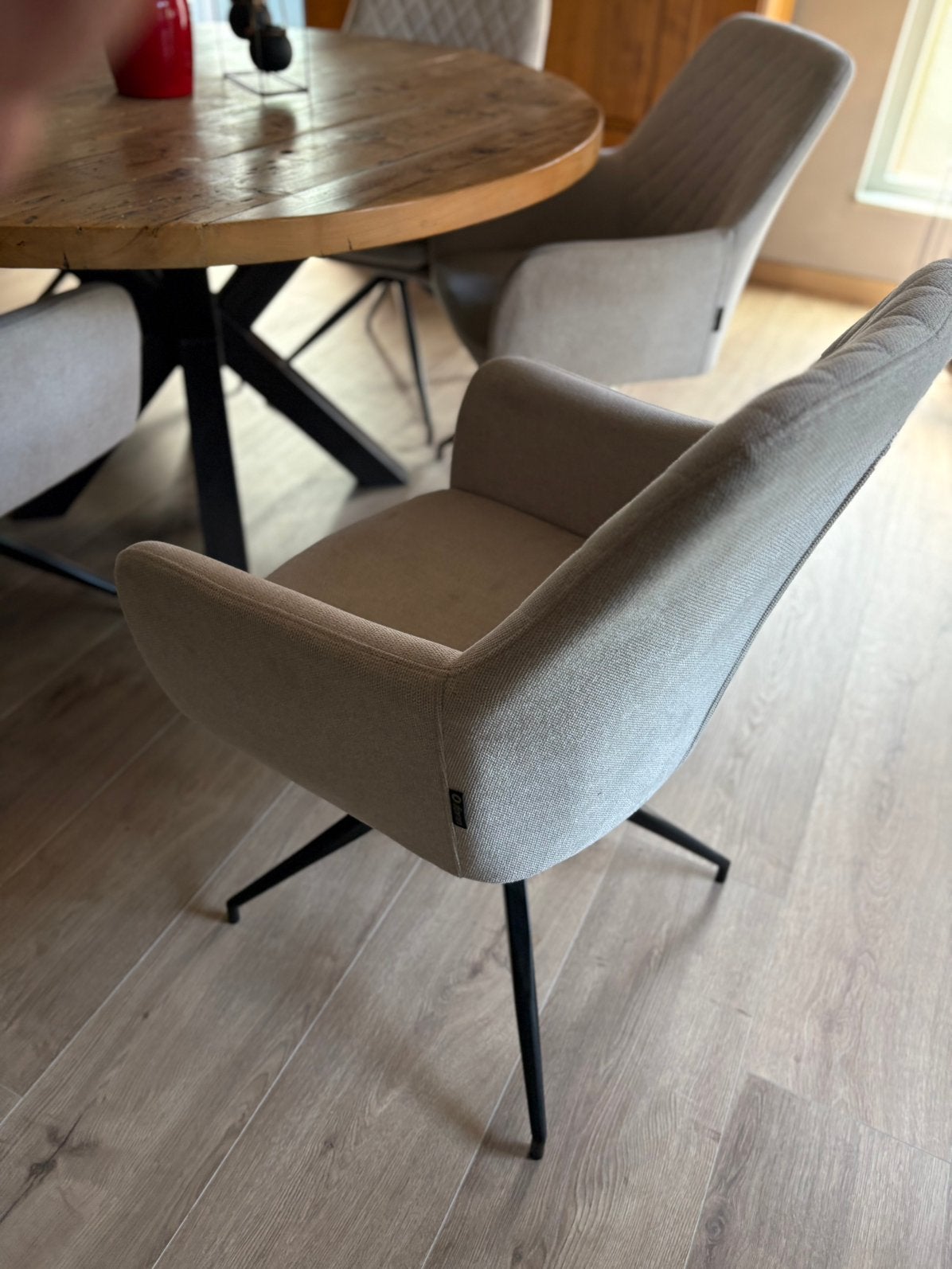 Stoelen 6 x ‼️ draaistoelen ✅, Ophalen, Zo goed als nieuw, Eén