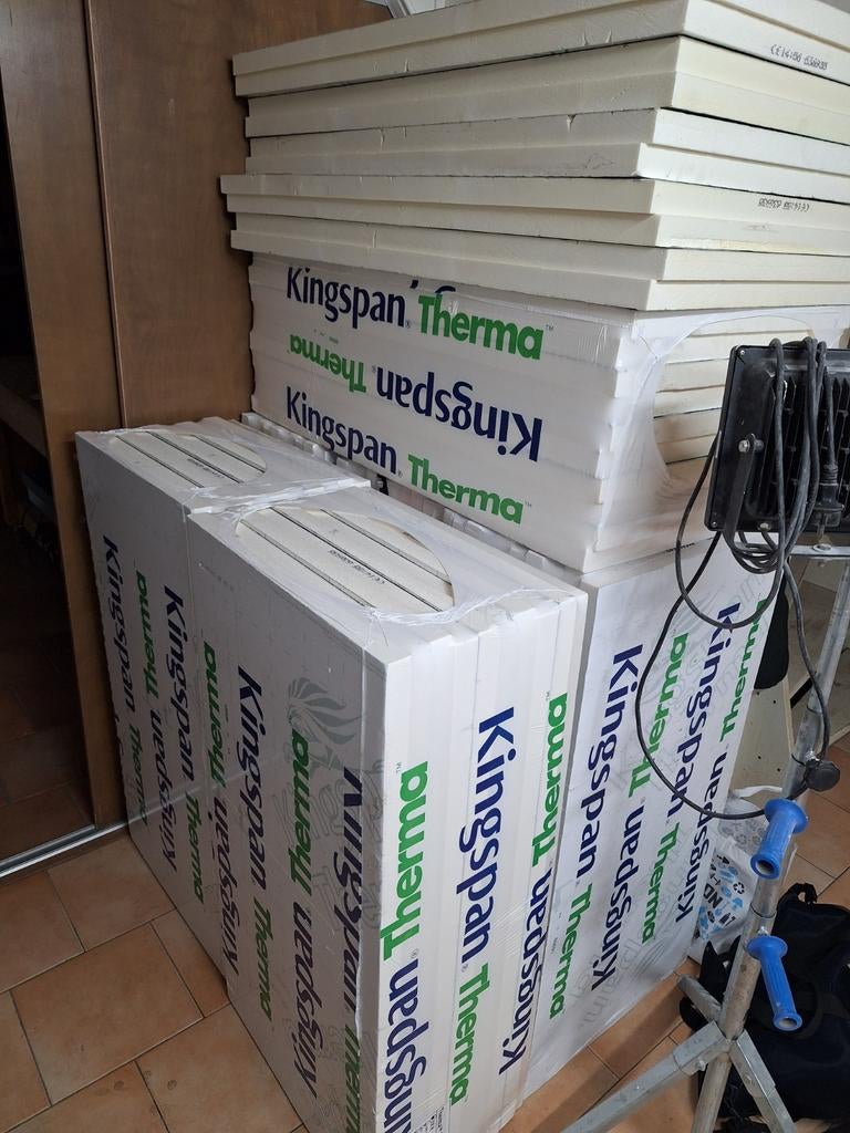 Kingspan Therma TW50 PIR isolatie 78mm, Ophalen, Nieuw, Hardschuim (Pir), 15 m² of meer