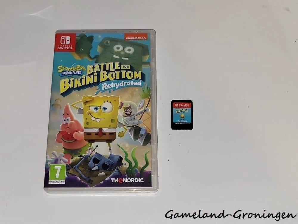 Spongebob SquarePants Battle for Bikini Bottom - Rehydrated, Spelcomputers en Games, Games | Nintendo Switch, Gebruikt, 1 speler