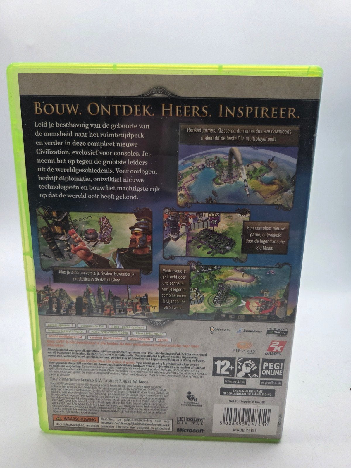 Sid Meier's Civilization Revolution - Xbox 360, Online, Gebruikt, 1 speler, Ophalen of Verzenden