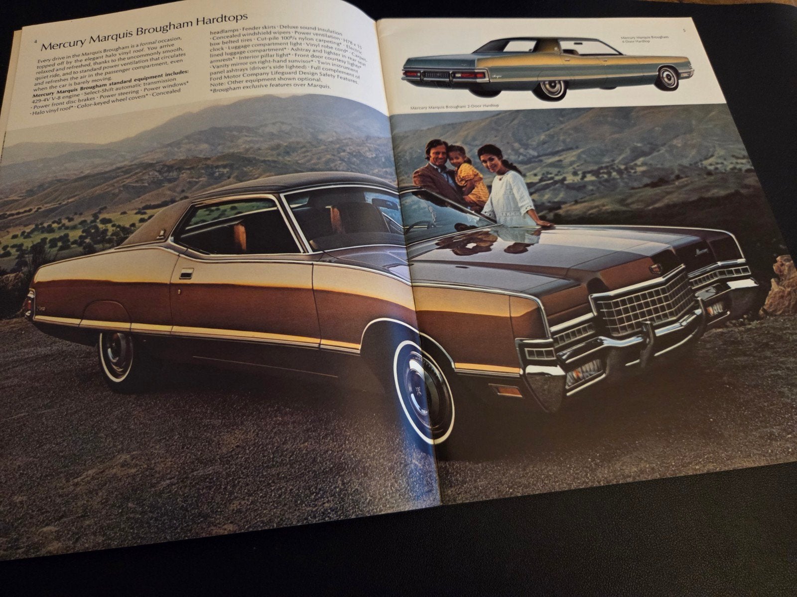 Brochure Mercury 1972 USA, Ophalen of Verzenden, Zo goed als nieuw, Overige merken
