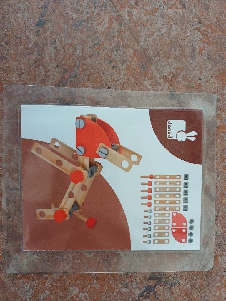 Sint kado Bouwmateriaal /constructiemateriaal Janod, Ophalen, Zo goed als nieuw, Bouwen