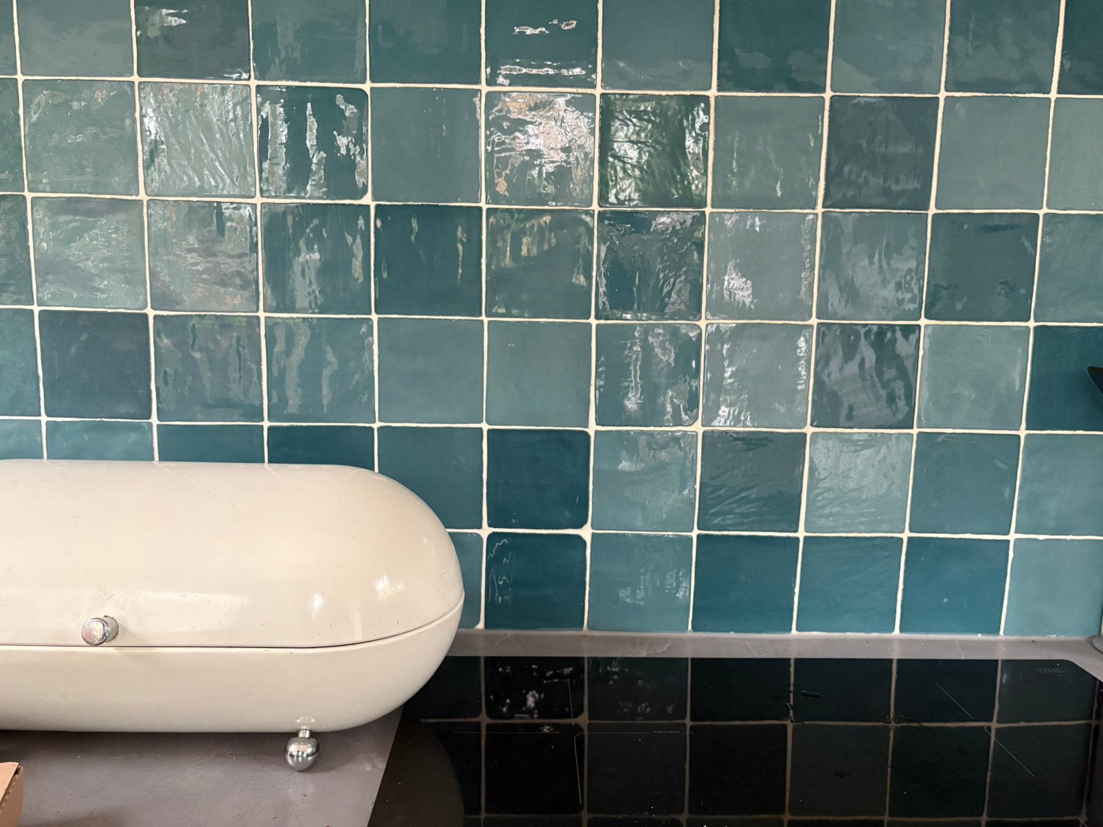 Handvorm Tegels 1010 – Natucer Stow Mix Turquoise +/- 1m2, Ophalen, Nieuw, Minder dan 20 cm, Minder dan 20 cm