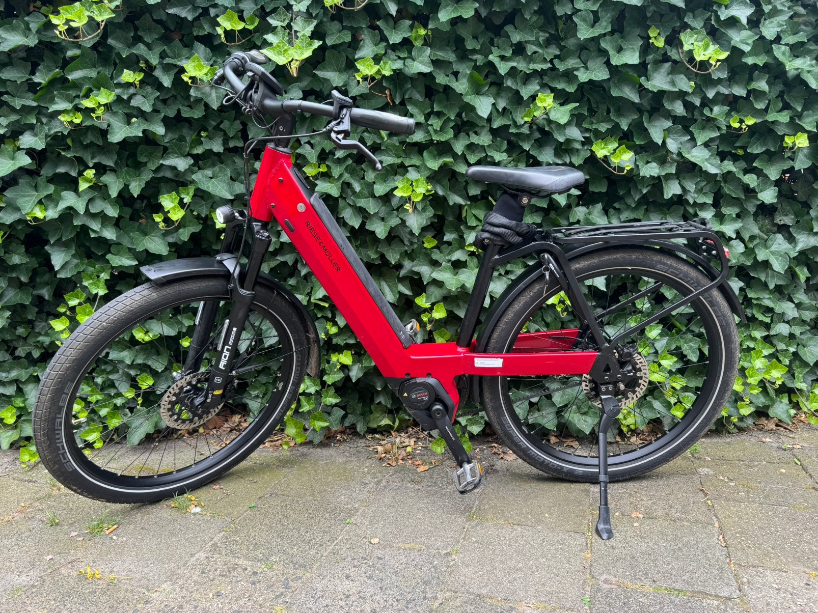 Riese & Müller Nevo Tip top Bosch E-Bike, Fietsen en Brommers, Elektrische fietsen, Gebruikt, 47 tot 51 cm, 50 km per accu of meer