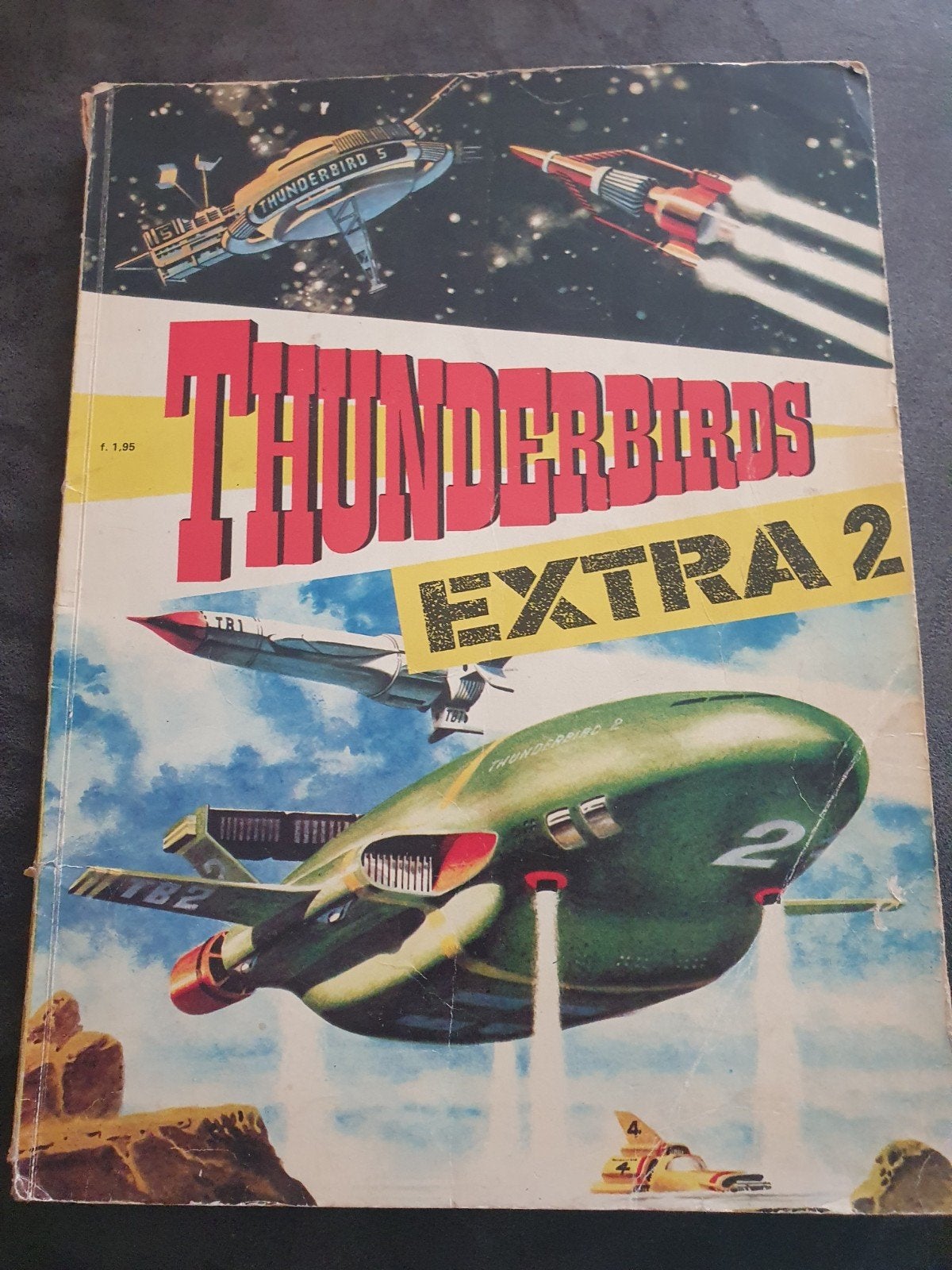 Thunderbirds Extra 2 - Vintage stripboek, Ophalen of Verzenden