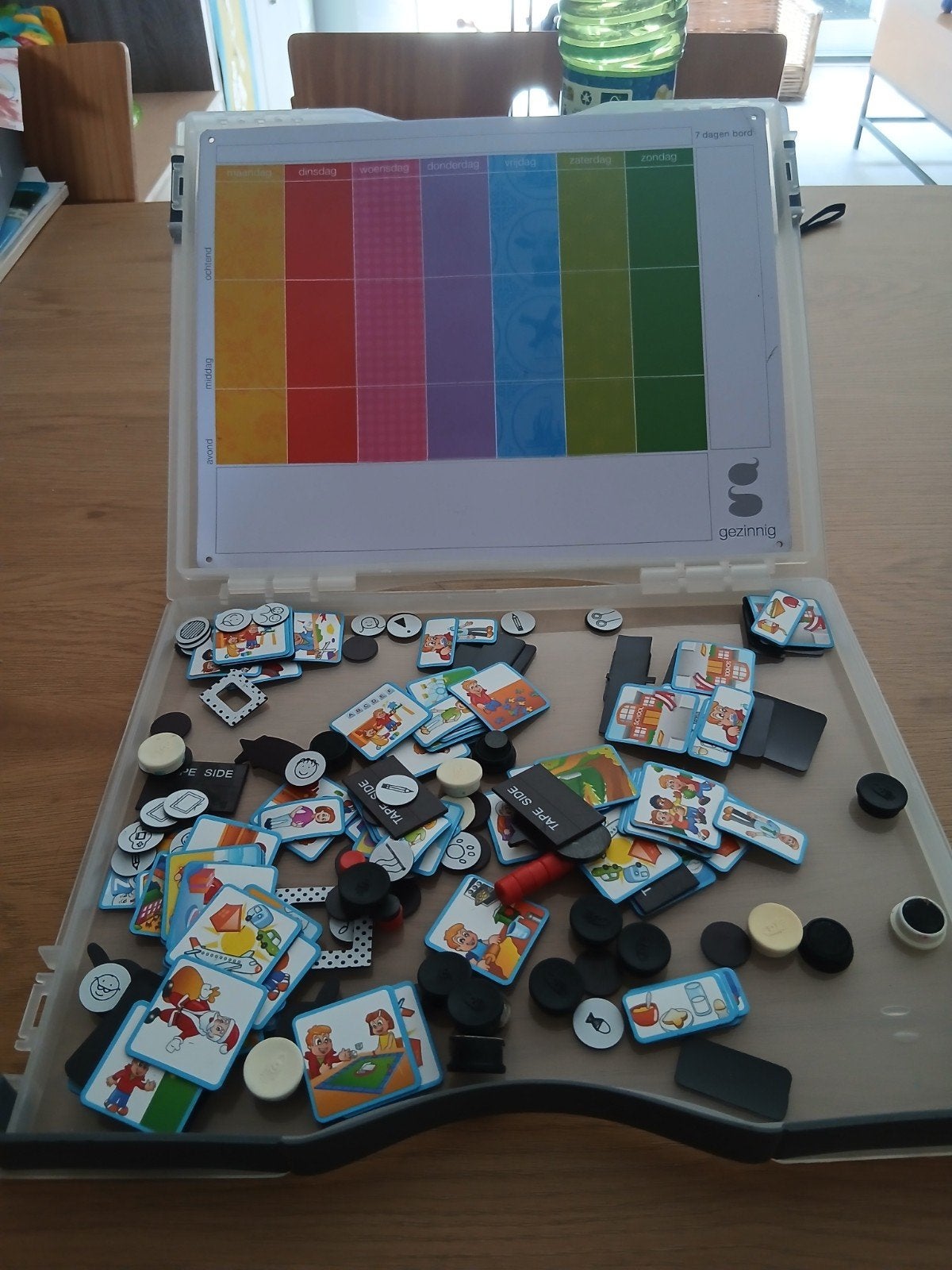 magnetische planbord voor kinderen, Ophalen of Verzenden, Gebruikt, Ontdekken