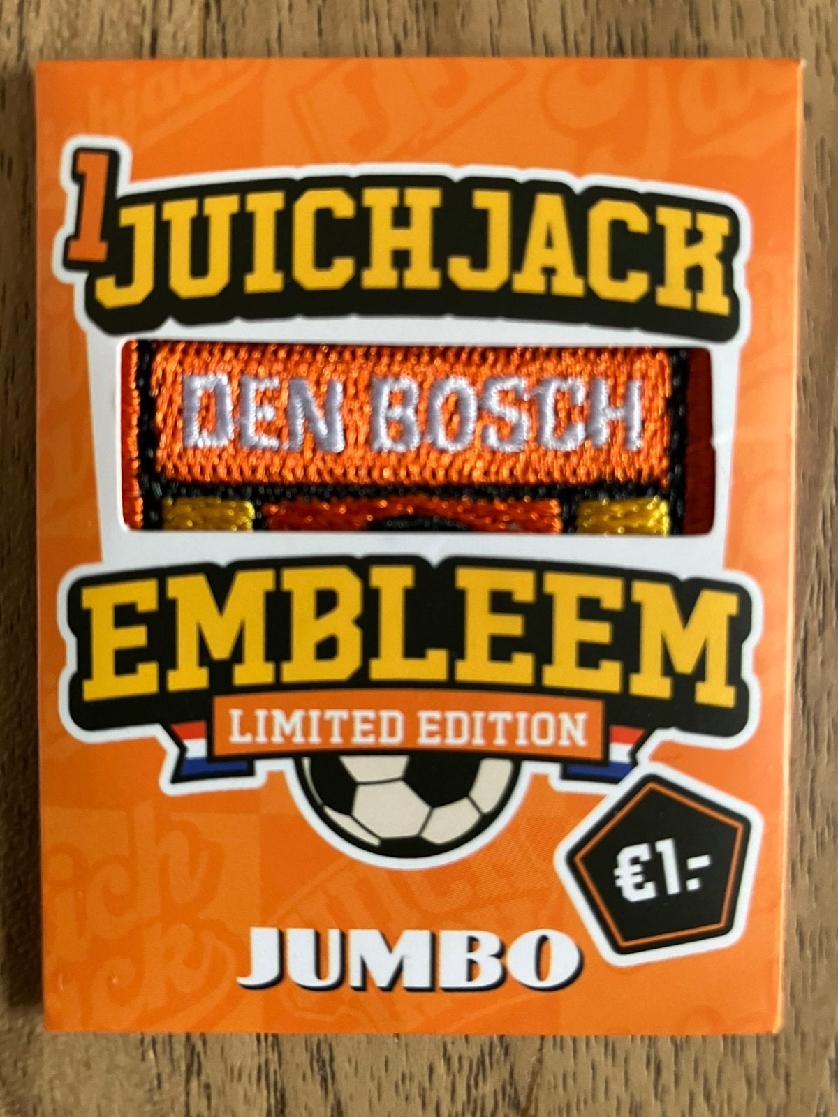 Jumbo embleem Den Bosch, Ophalen of Verzenden, Nieuw