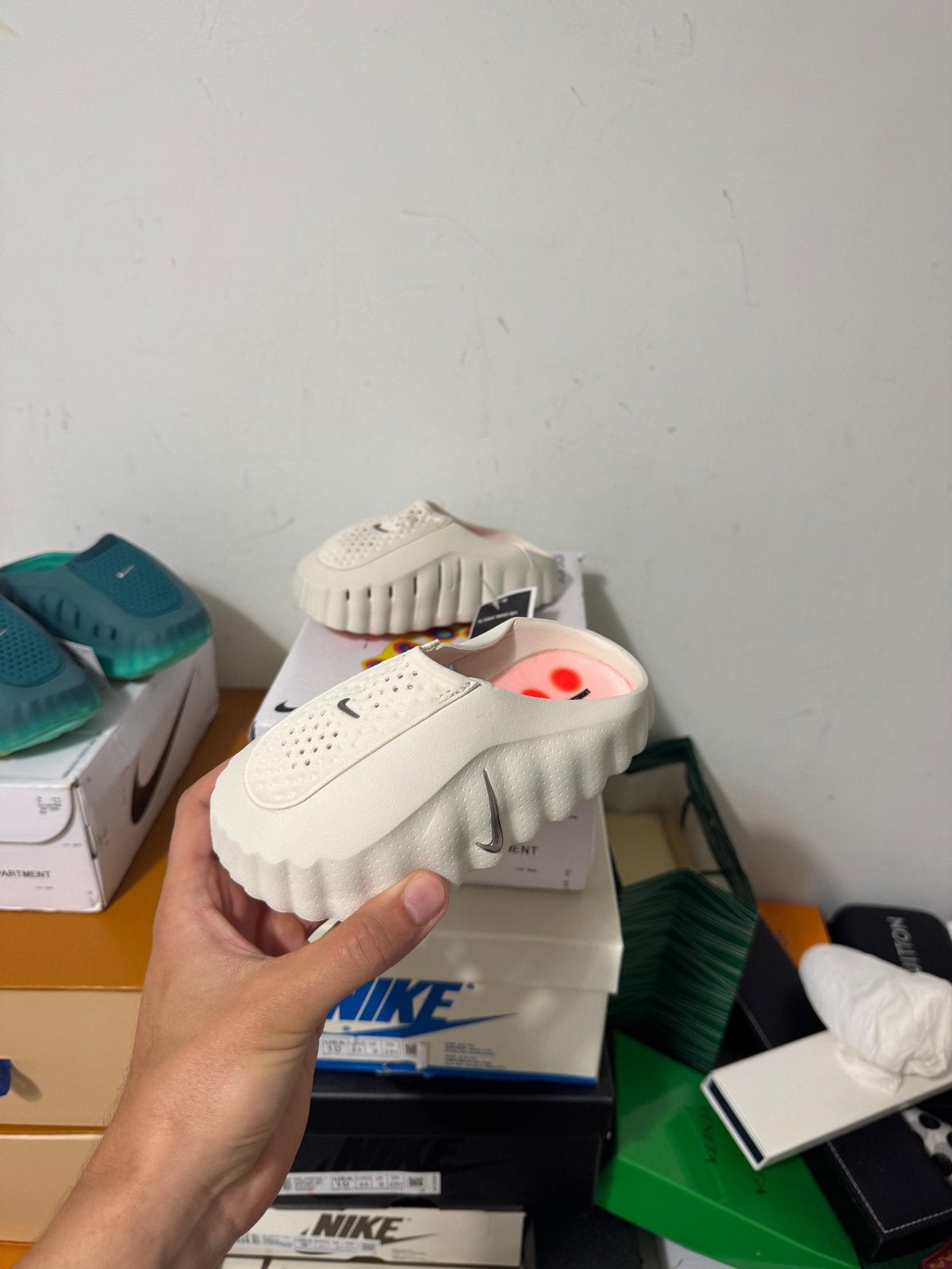 Nike Mind 001 Slide ‘Light Bone’, Ophalen of Verzenden, Nieuw