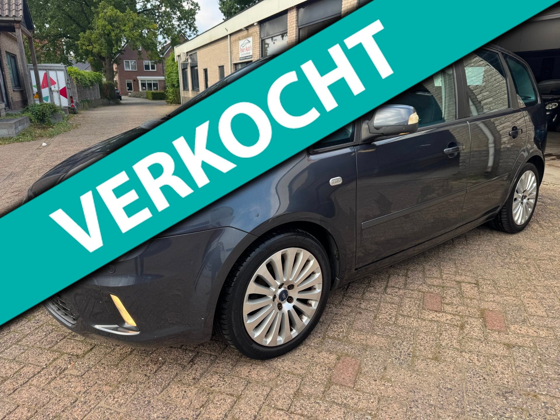 Ford C-Max 1.8-16V Titanium Flexifuel AIRCO,LM VELGENORG 178, Auto's, Voorwielaandrijving, 125 pk, Gebruikt, 4 cilinders