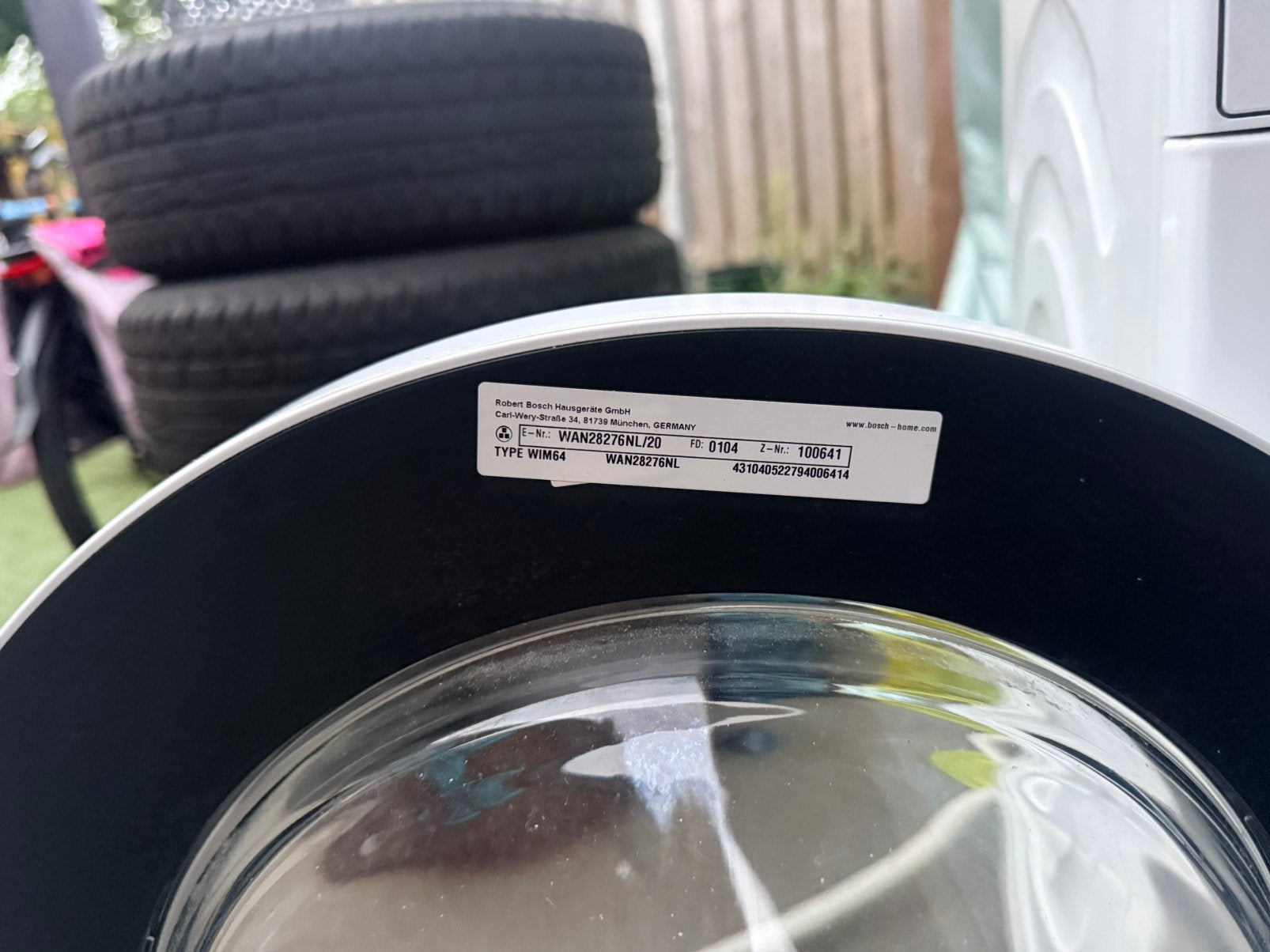 Bosch WAN28276NL Wasmachine 8 kg 1400 tpm EcoSilence Drive, Ophalen, 1200 tot 1600 toeren, 8 tot 10 kg, Refurbished