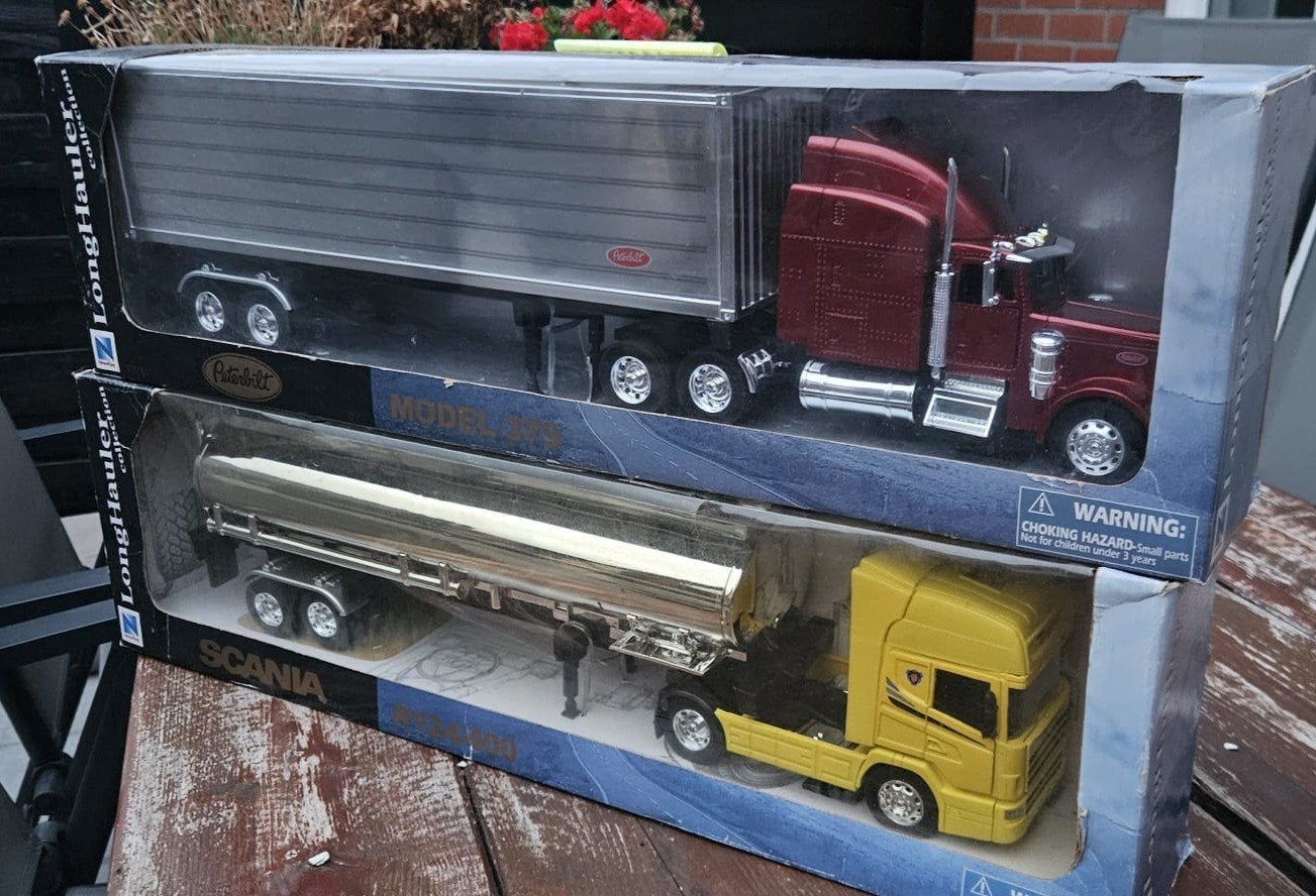 Long Hauler Collectie: Peterbilt en Scania Vrachtwagens, Ophalen of Verzenden, Nieuw