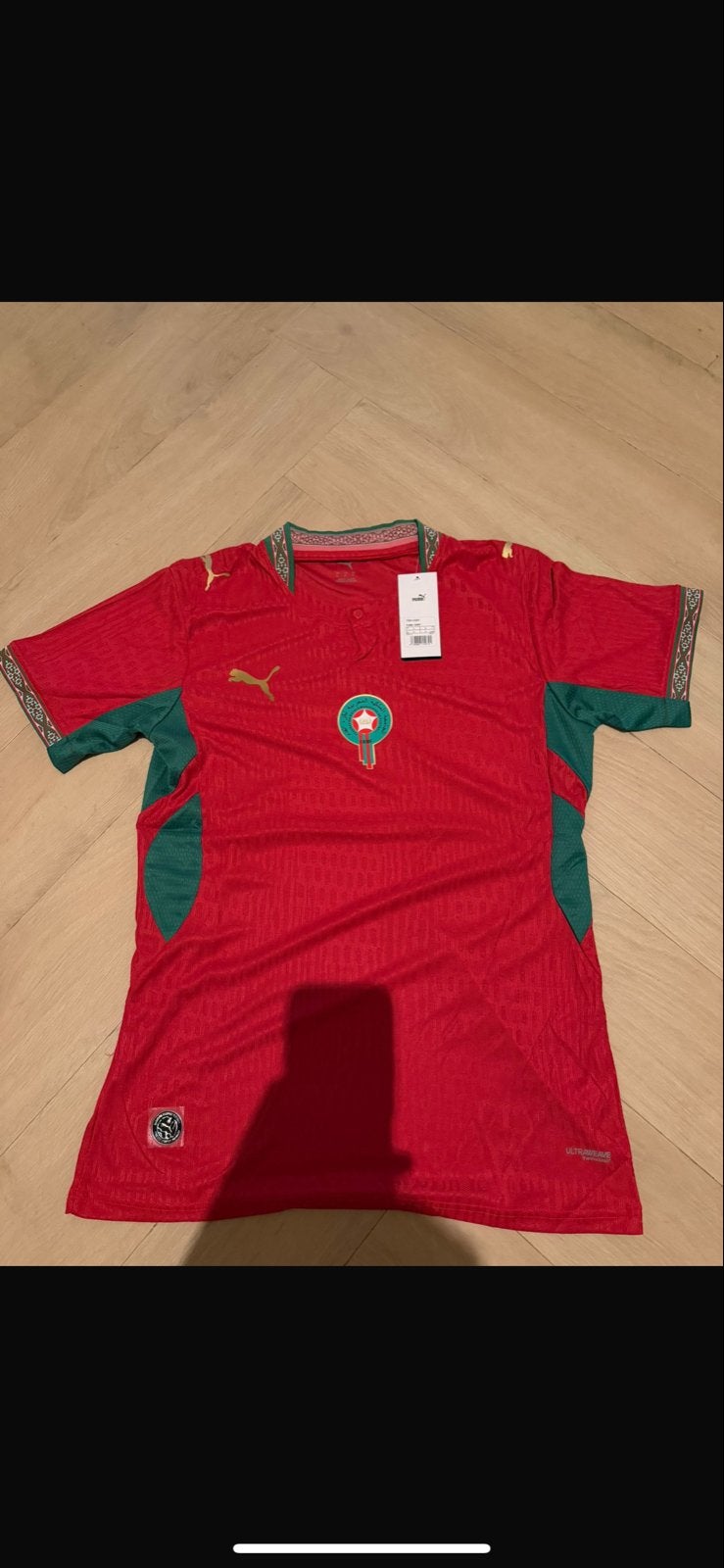 Puma Marokko thuisshirt - Maten S t/m 2XL, Nieuw, Overige maten, Ophalen of Verzenden, Voetbal