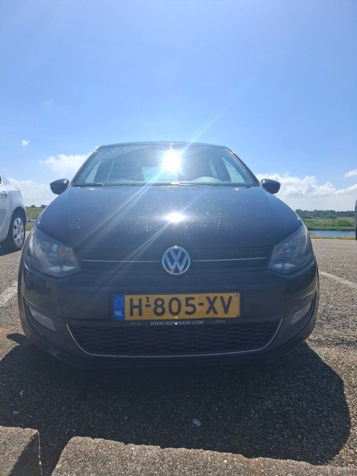 Volkswagen Polo 1.2 51KW 2011 Zwart, Auto's, Voorwielaandrijving, 967 kg, 40 €/maand, 1198 cc