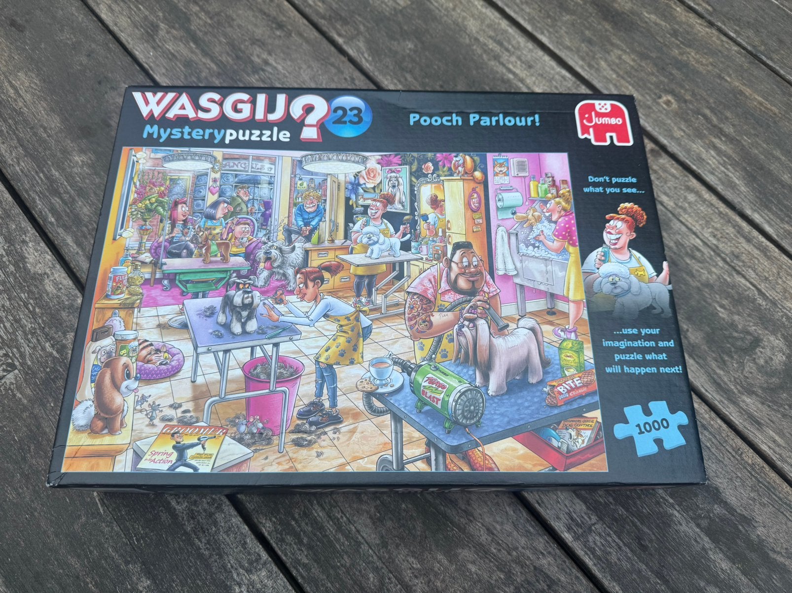 Was Gij puzzel 1000 stukjes, Ophalen of Verzenden, 500 t/m 1500 stukjes, Zo goed als nieuw