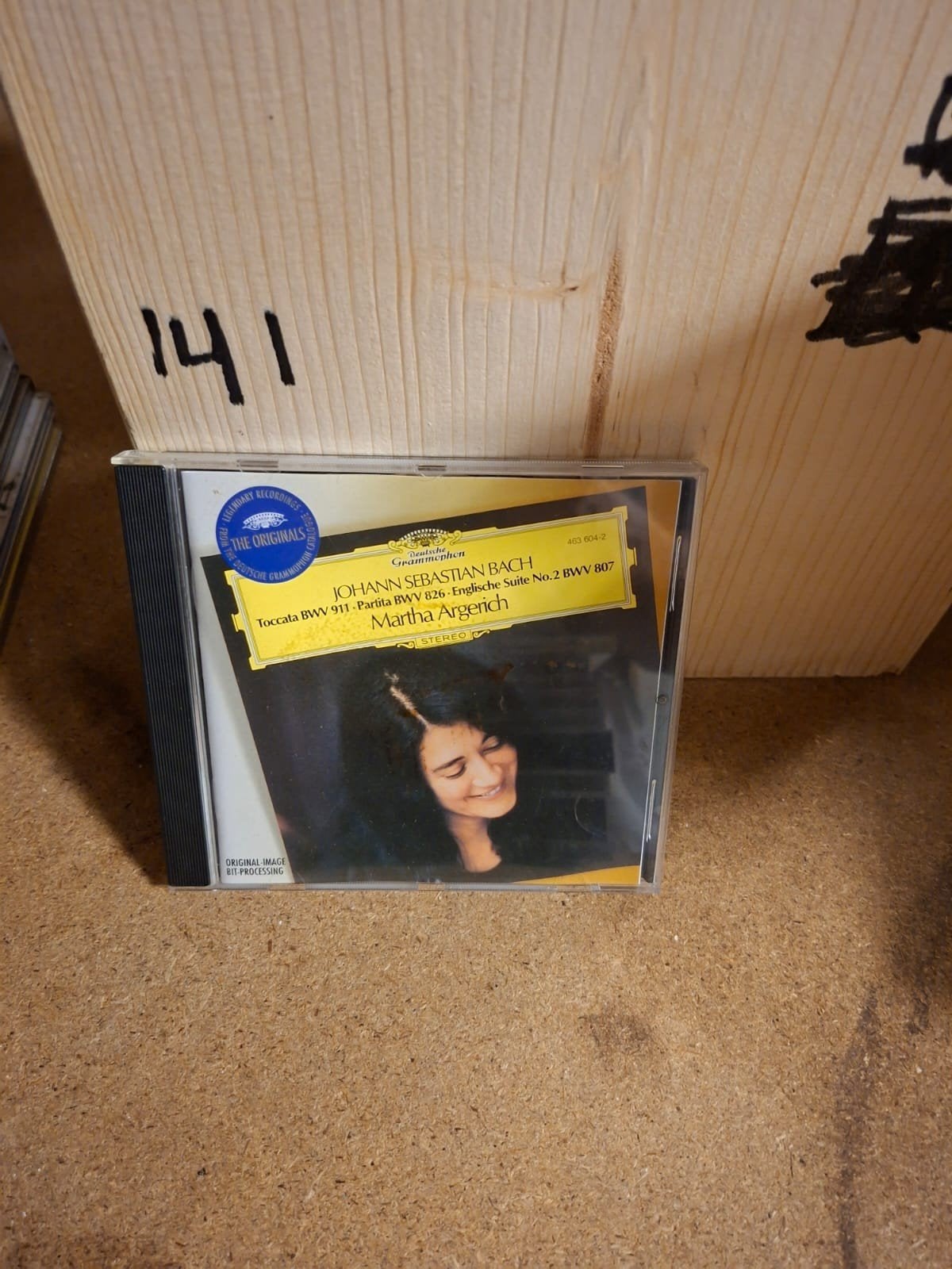 Bach: Toccata, Partita, Engelse Suite - Martha Argerich CD, Gebruikt, Ophalen of Verzenden, Pianomuziek, Inclusief doosje