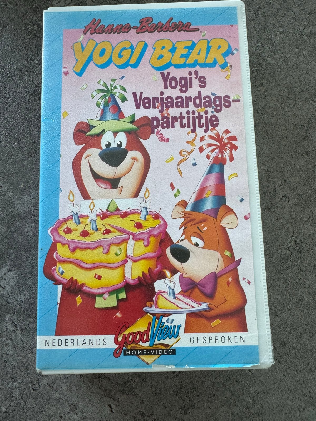Yogi Bear - Yogi's Verjaardags-partijtje VHS, Cd's en Dvd's, VHS | Kinderen en Jeugd, Alle leeftijden, Ophalen of Verzenden, Gebruikt