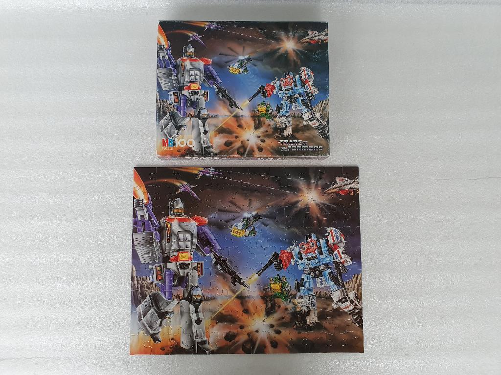 Puzzel Transformers 3423.21 (Hasbro, MB, 1986), Ophalen of Verzenden, Meer dan 50 stukjes, Gebruikt, 6 jaar of ouder