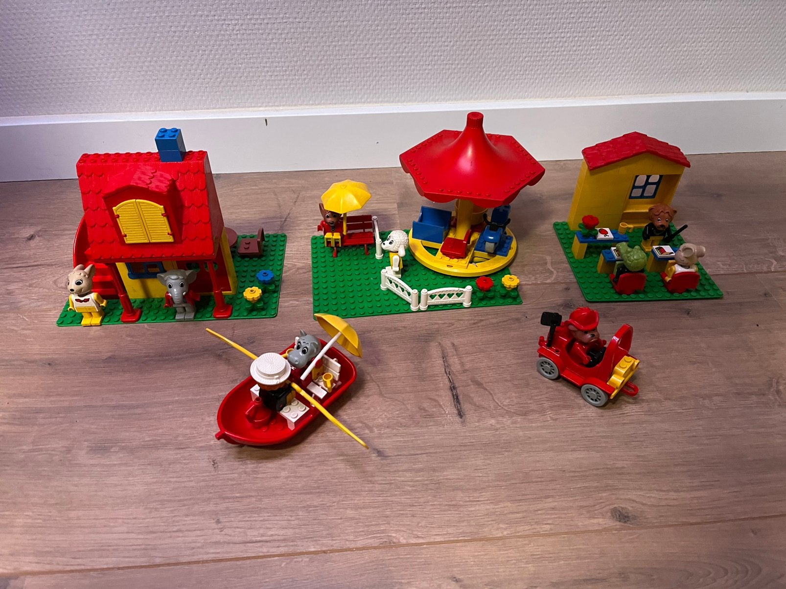 Mooie LEGO Fabuland verzameling 3797, 3647, 3663, 3622, 3674, Gebruikt, Lego, Ophalen of Verzenden, Inclusief minifiguren