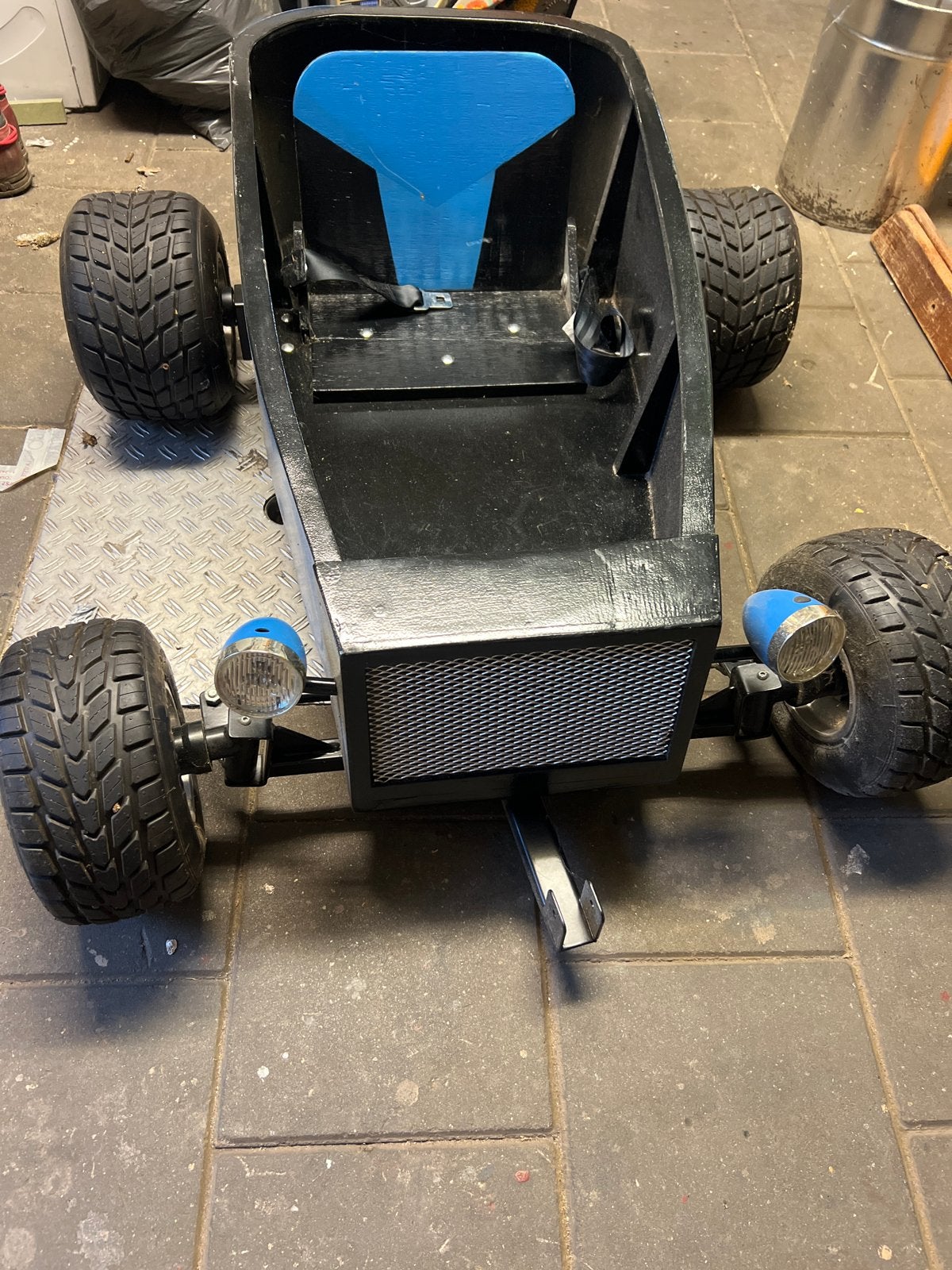 Zelfgemaakte bolderkart met Maxxis banden, Ophalen, Gebruikt, Overige merken