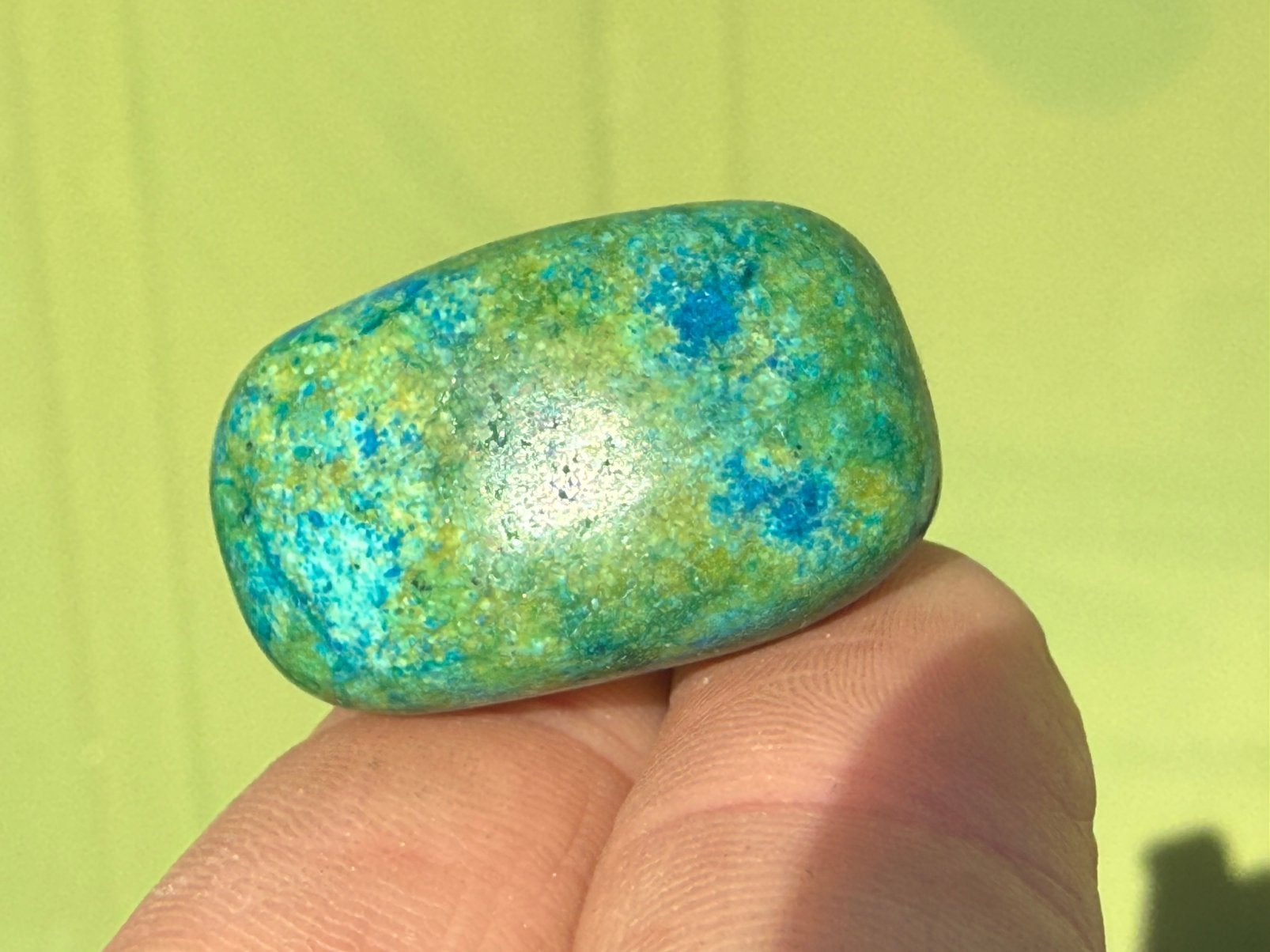 Eilatsteen broekzaksteen mineralen, Ophalen of Verzenden, Mineraal