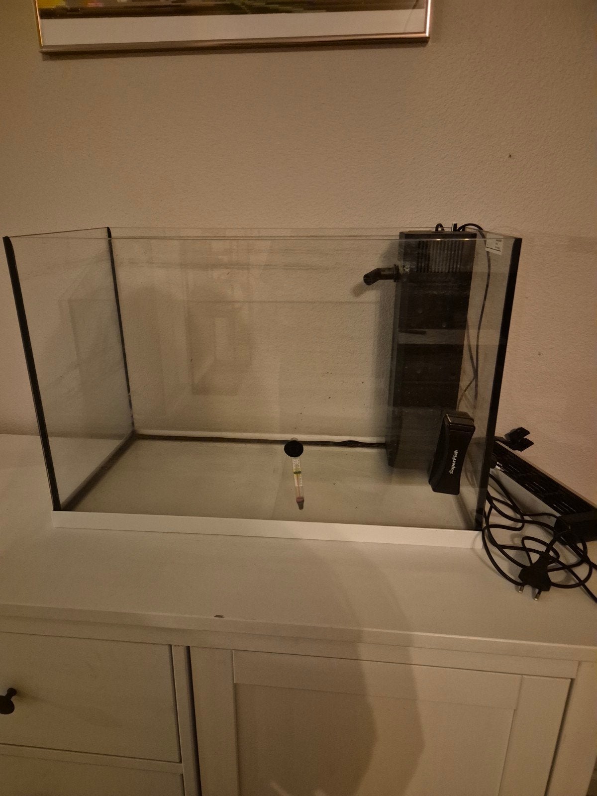 aquarium met deksel filter en koeler 70x30x40, Ophalen, Zo goed als nieuw, Inclusief deksel, Juwel