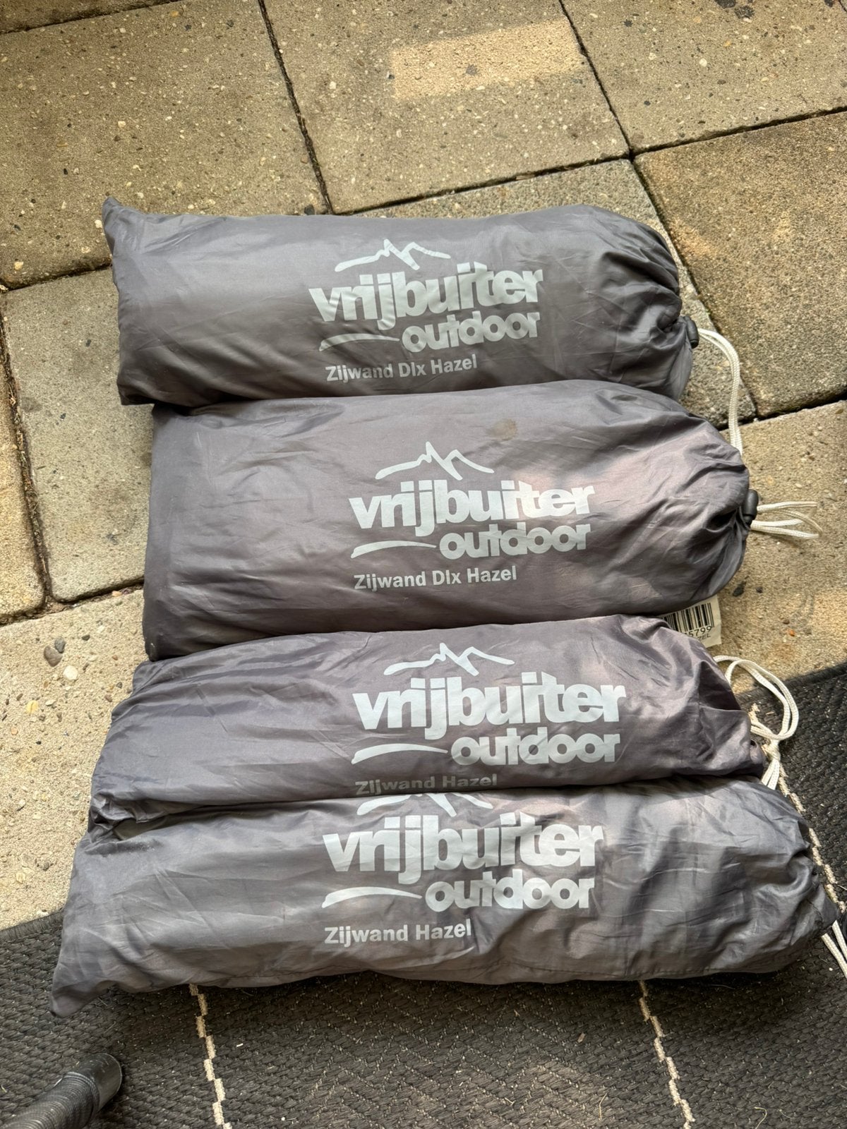 Vrijbuiter outdoor hazel de luxe zijwanden, Ophalen of Verzenden, Nieuw, Minder dan 5 meter