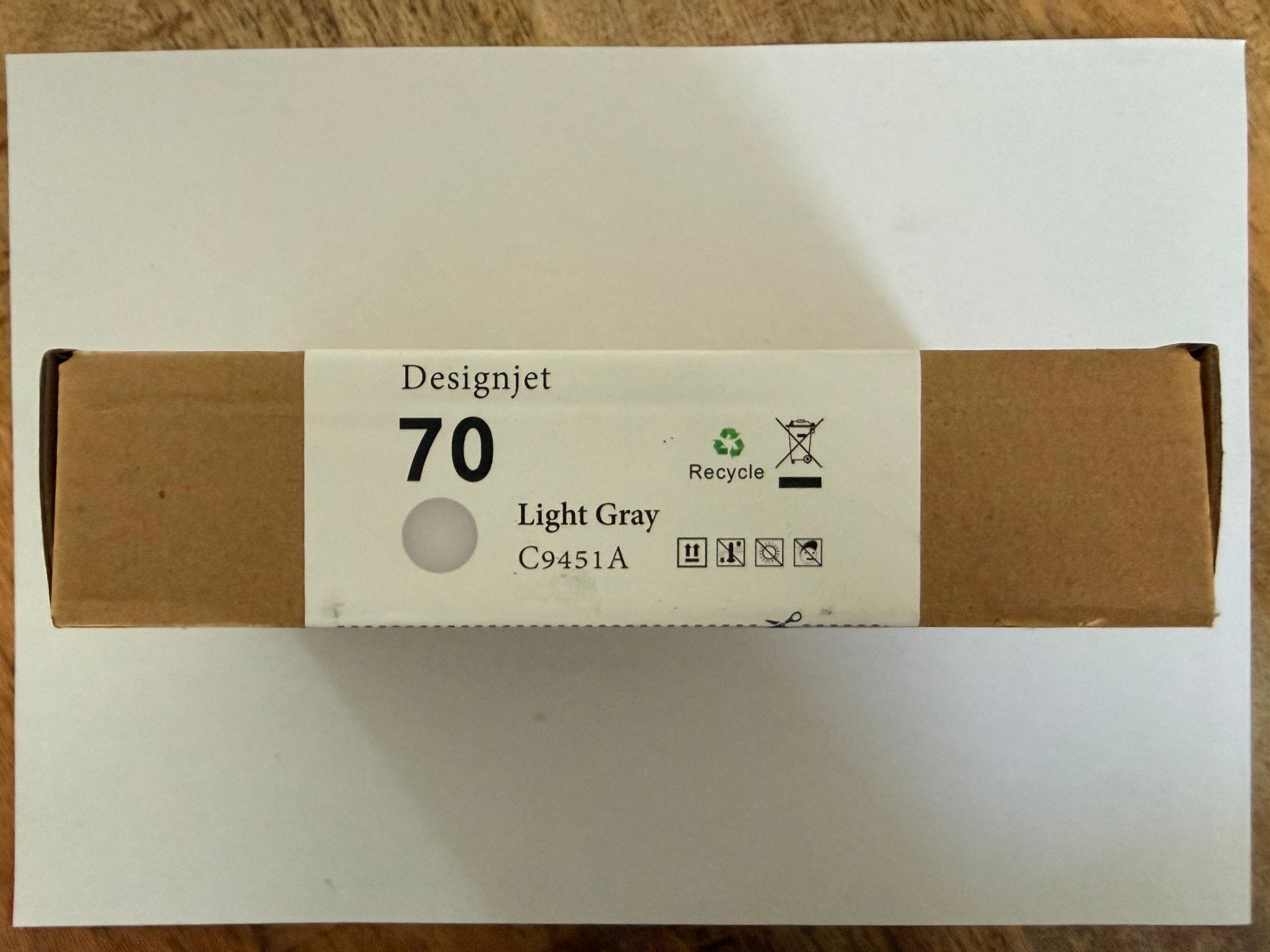 HP 70 inkt cartride light grey ( niet orgineel ), Ophalen of Verzenden, Nieuw, Cartridge