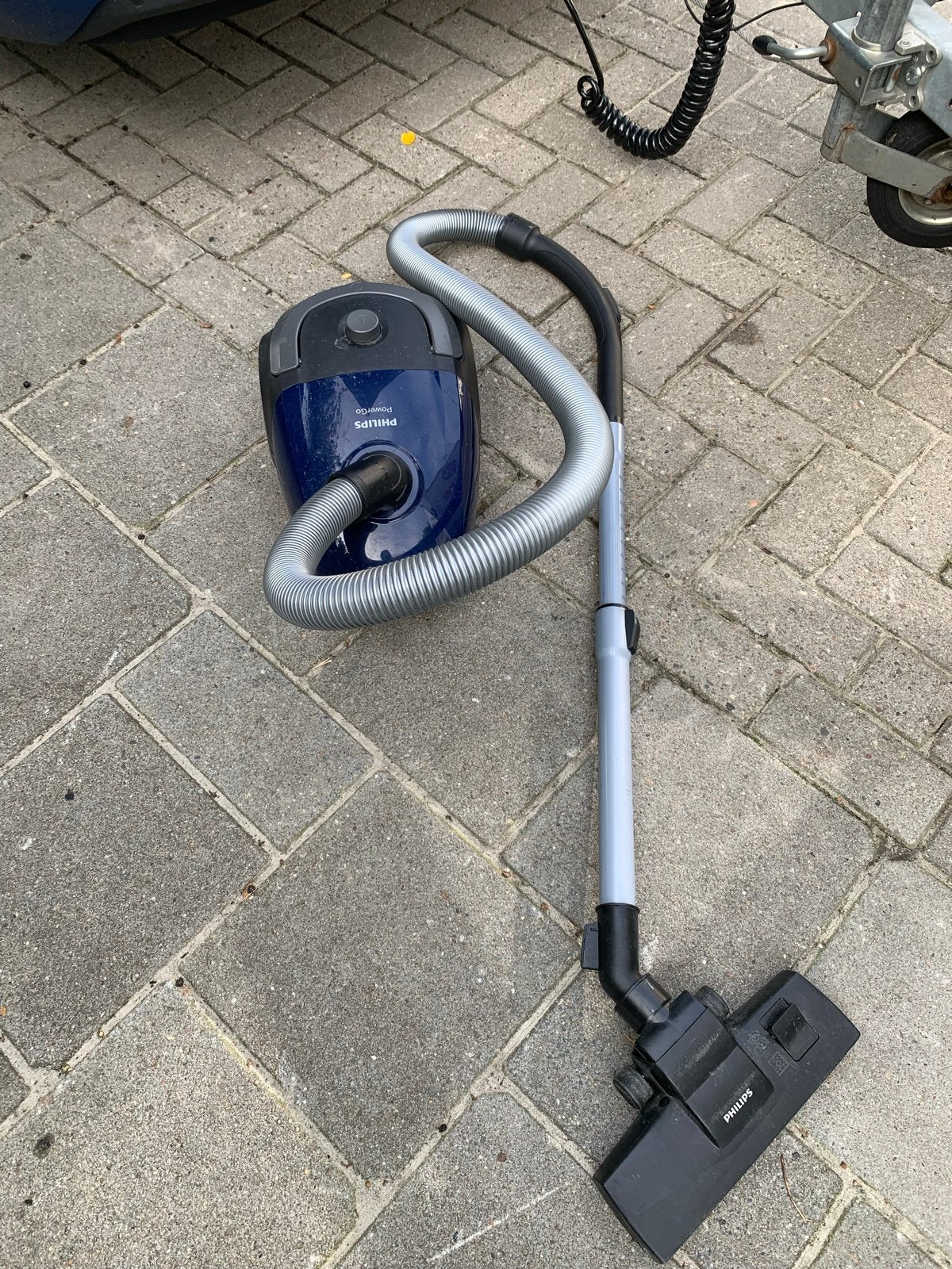 Philips PowerGo stofzuiger - Werkt niet, Witgoed en Apparatuur, Ophalen of Verzenden, Niet werkend, Sledestofzuiger, Philips
