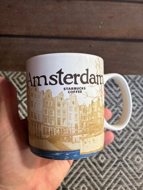 Starbucks Icon Mug Amsterdam, Verzamelen, Ophalen of Verzenden, Zo goed als nieuw, Overige typen