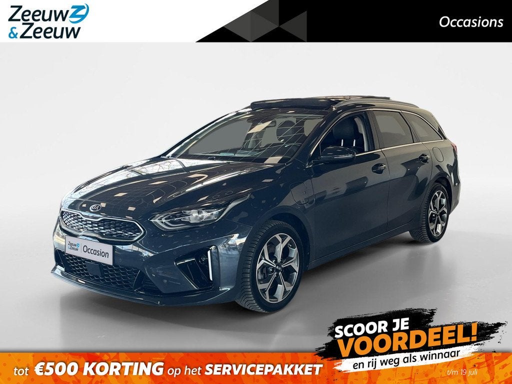Kia Ceed Sportswagon 1.6 GDI PHEV ExecutiveLine Stoelverwarm, Auto's, Kia, Lichtsensor, Gebruikt, Te koop, 1300 kg