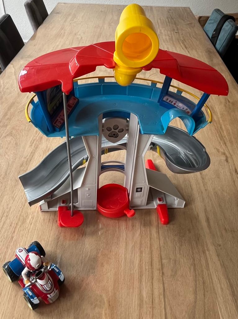 Paw patrol uitkijktoren + voertuig en Ryder, Ophalen, Gebruikt
