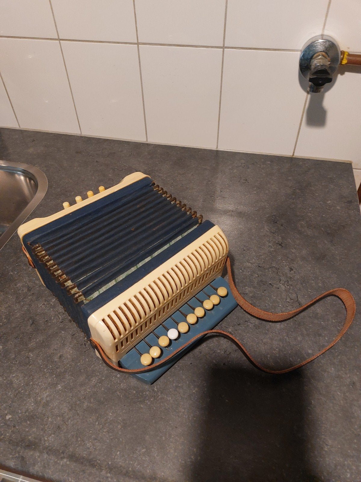 Vintage Accordeon - Compact en Draagbaar, Ophalen of Verzenden