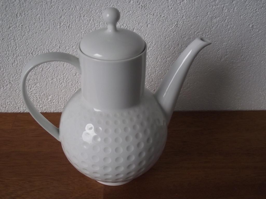 vintage porselein theepot golfbal 24 cm Arzberg 2375 1960, Ophalen of Verzenden