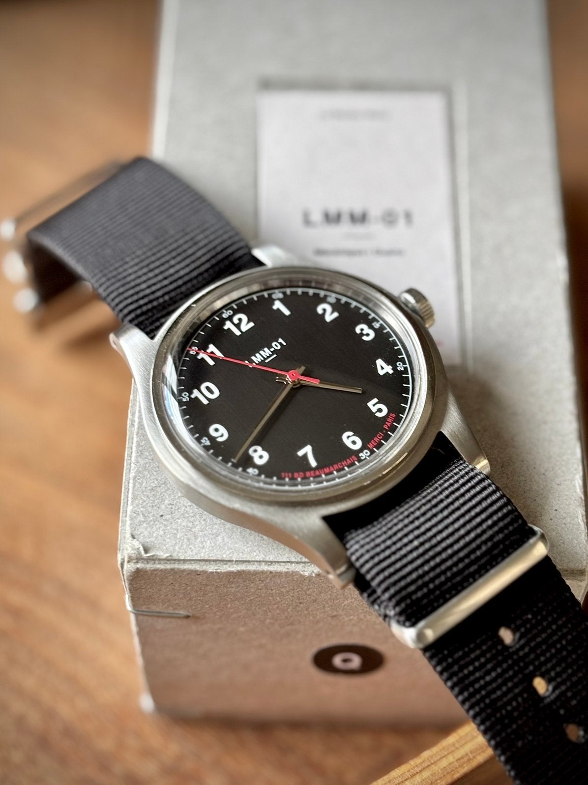 Merci LMM-01 fieldwatch, Overige merken, Staal, Polshorloge, Kunststof