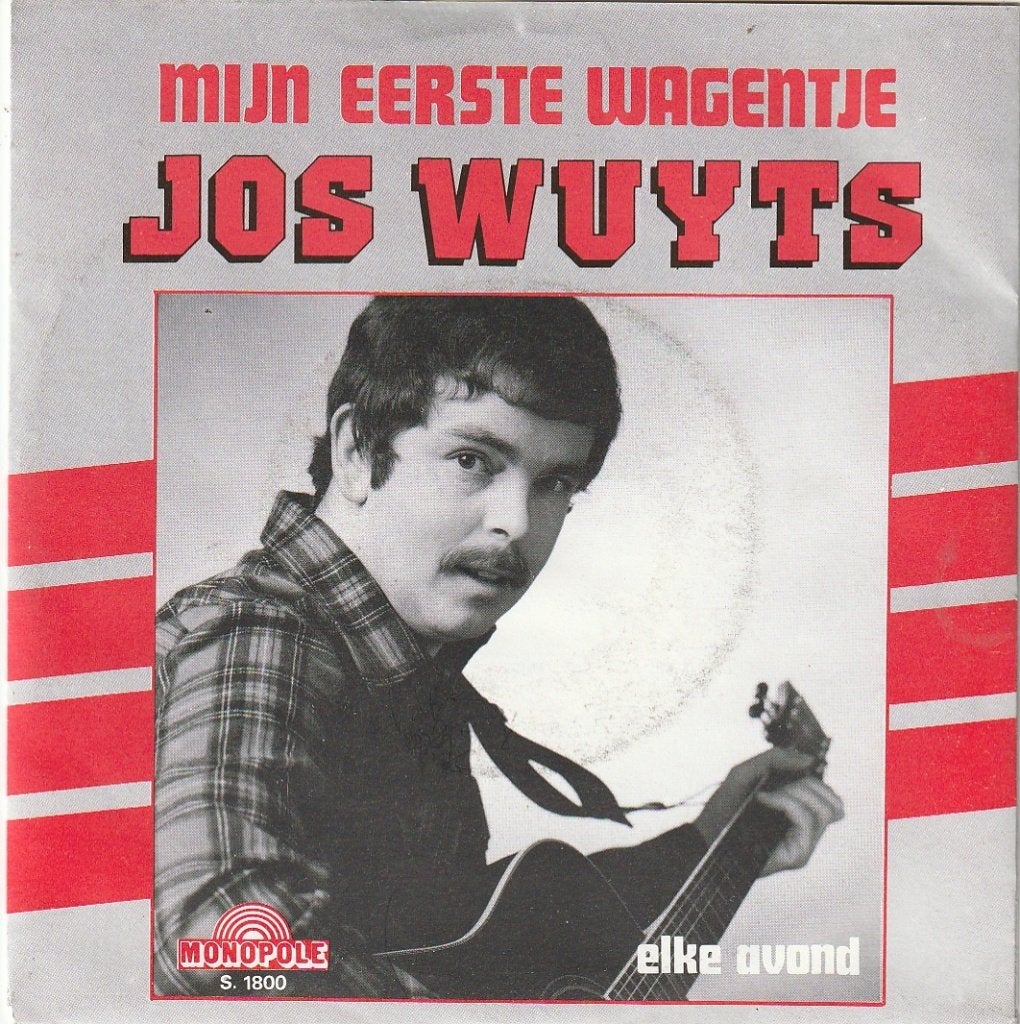 Jos Wuyts - Mijn eerste wagentje - Elke avond  - Nr  5, Ophalen, Zo goed als nieuw, 7 inch, Levenslied of Smartlap