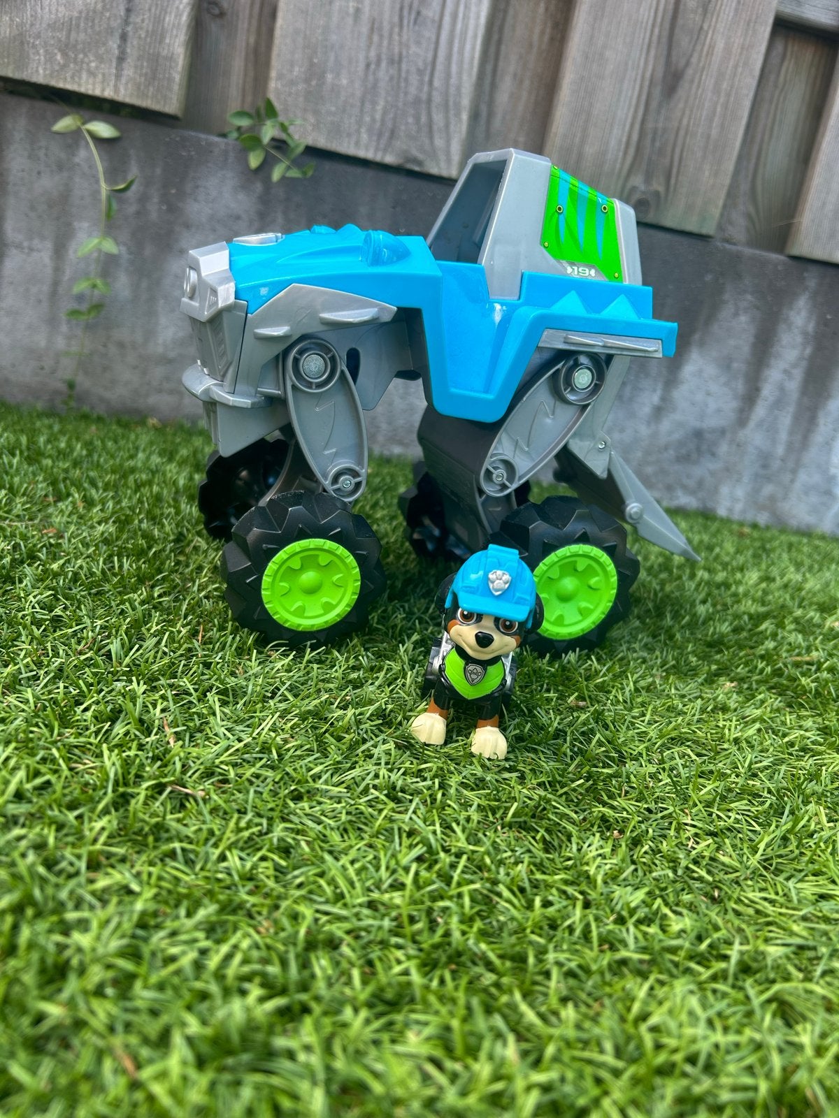 Paw Patrol Rex met Dino Rescue Voertuig, Kinderen en Baby's, Speelgoed | Actiefiguren, Ophalen, Zo goed als nieuw